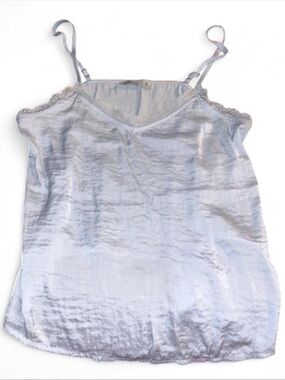 Hollister Light Blue Lace-Trim Cami